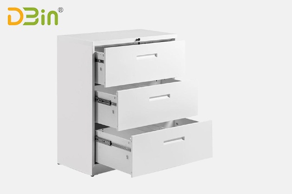 3 drawer fireproof lateral filing cabinet for sale